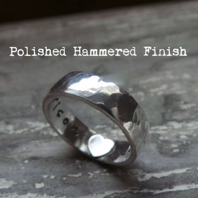 Heart Imprint Personalised Ring - The Handmade ™