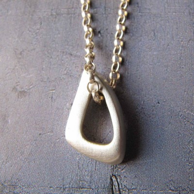 Infinity Triangle Necklace - The Handmade ™