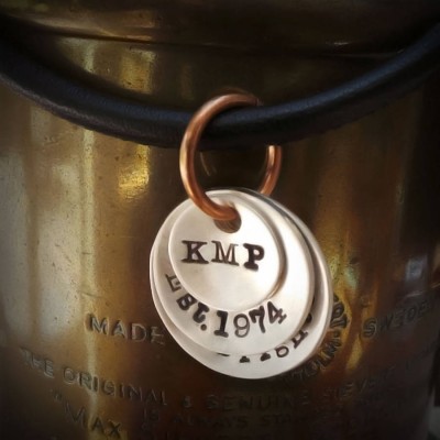 Mens Flippy Disk Necklace - The Handmade ™