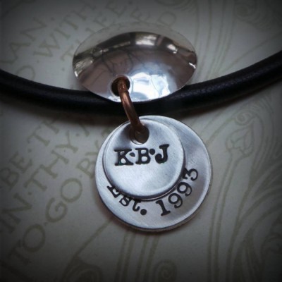 Mens Flippy Disk Necklace - The Handmade ™