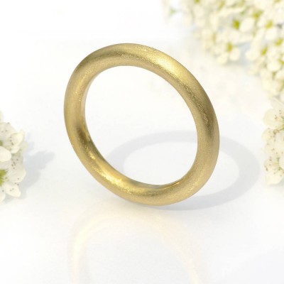 Mens Halo Wedding Ring, Gold - The Handmade ™