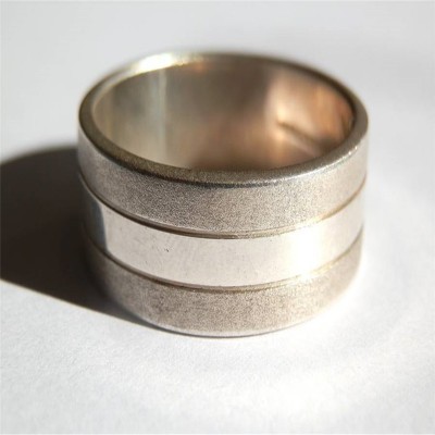 Mens Silver Band Ring - The Handmade ™