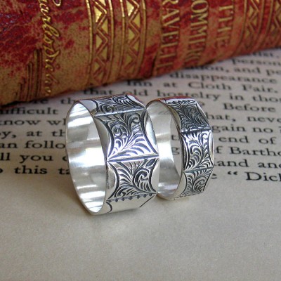 Mens Victorian Style Ring - The Handmade ™
