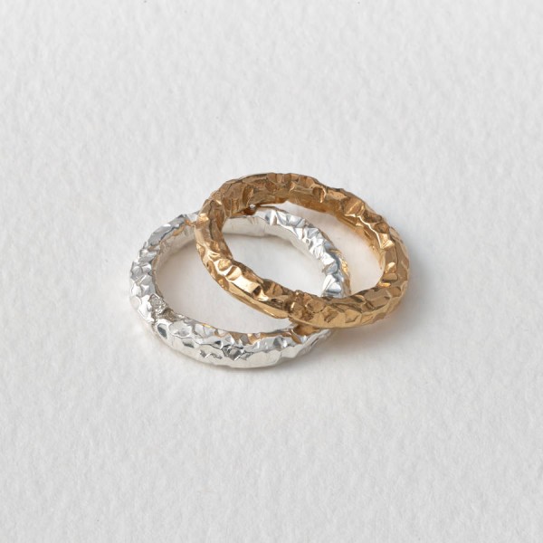 Meteorite Silver Ring - The Handmade ™