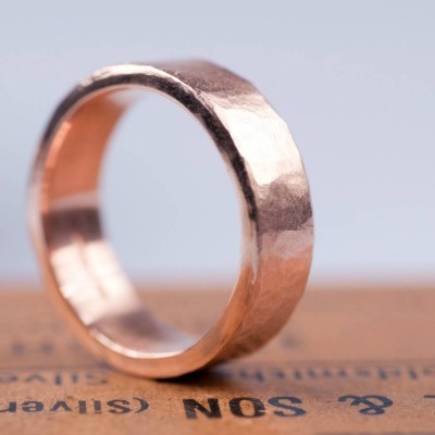 Organic Gold Mens Ring - The Handmade ™