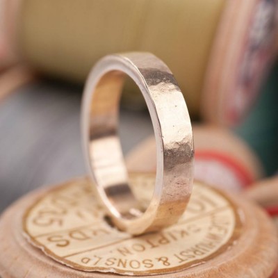 Organic Textured Gold Ring - The Handmade ™