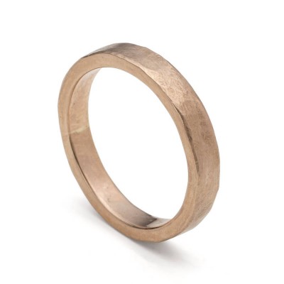 Organic Textured Gold Ring - The Handmade ™