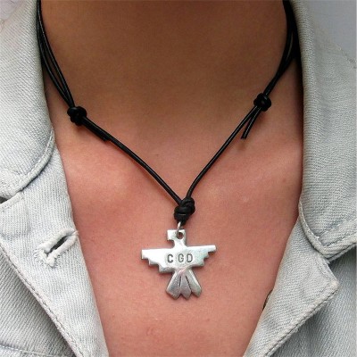 Silver Thunderbird Necklace - The Handmade ™
