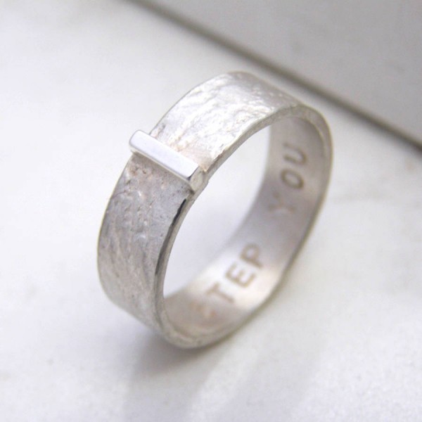 Personalised Contemporary His And Hers Rings - The Handmade ™