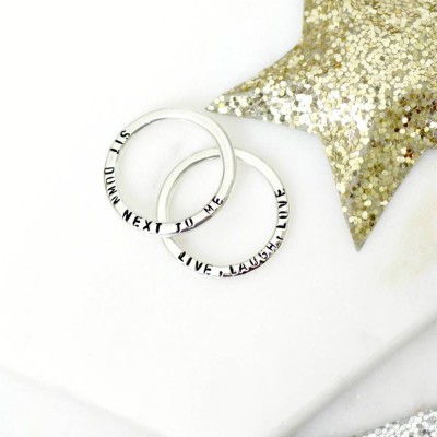 Personalised Message Ring - The Handmade ™
