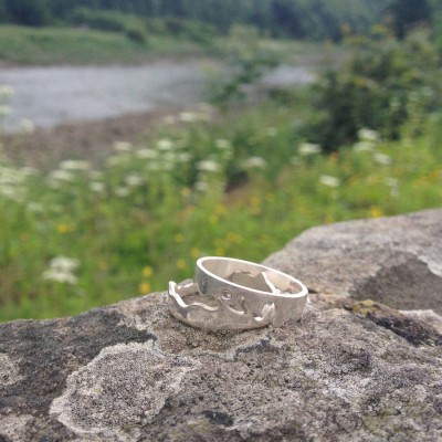 Personalised River Ring - The Handmade ™