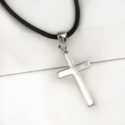 Silver Cross Necklace - The Handmade ™