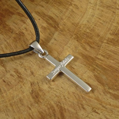 Silver Cross Necklace - The Handmade ™