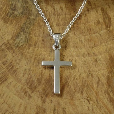 Silver Cross Necklace - The Handmade ™