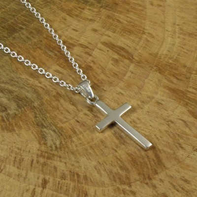 Silver Cross Necklace - The Handmade ™