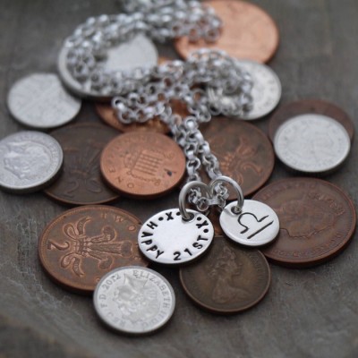 Silver Zodiac Necklace - The Handmade ™