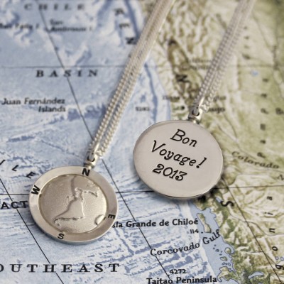 Globe Travel Necklace - The Handmade ™
