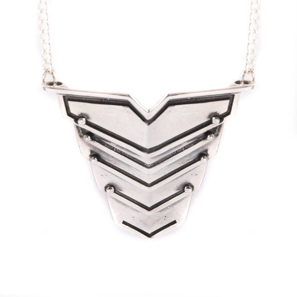 Romeo Necklace Oxydised Silver - The Handmade ™