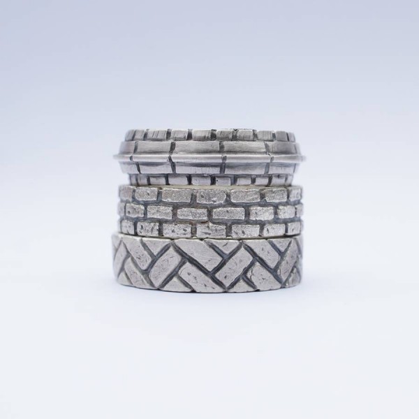 Roof Silver Ring - The Handmade ™