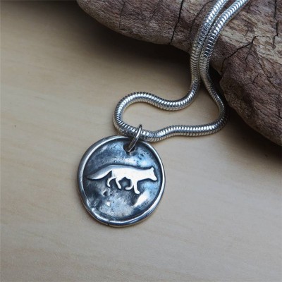 Running Fox Silver Seal - The Handmade ™