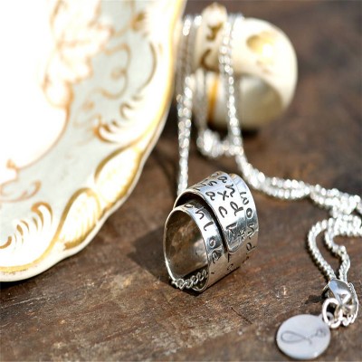 Silver Scroll Necklace - The Handmade ™