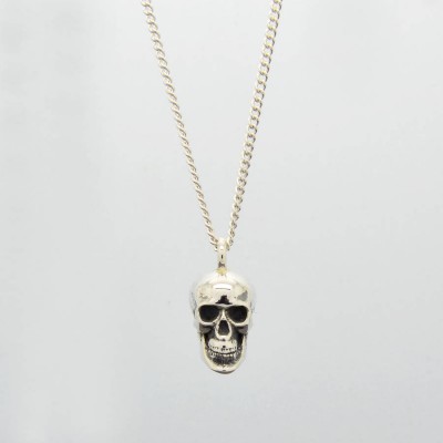 Silver Skull Pendant - The Handmade ™