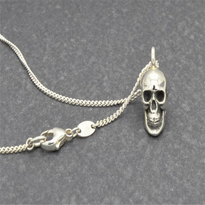 Silver Skull Pendant - The Handmade ™