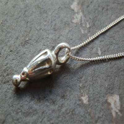 Silver Toggle Hot Air Balloon Pendant - The Handmade ™