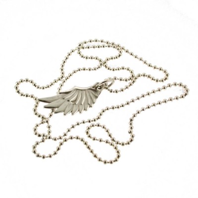Silver Wing Pendant With 18 Silver Chain - The Handmade ™