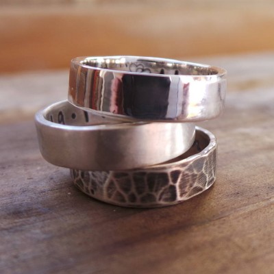 Silver Personalised Ring - The Handmade ™