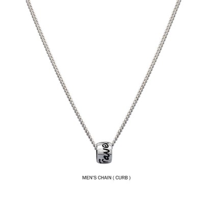 ‘Travel Safe’ Silver Mojo Charm Necklace - The Handmade ™