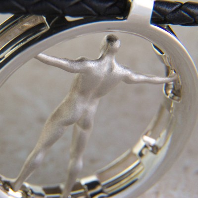 Vitruvian Man Pendant - The Handmade ™