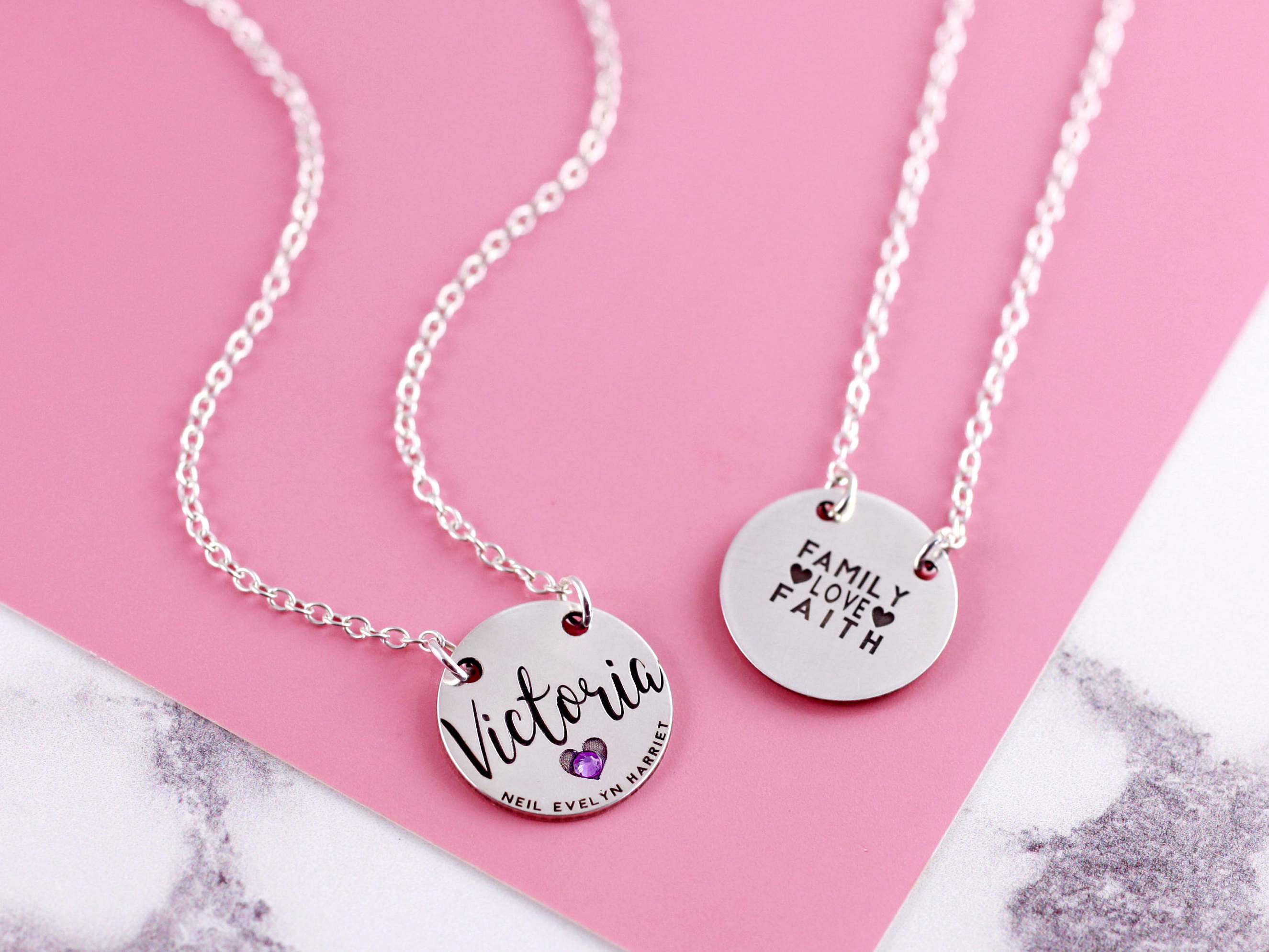 Family Necklace | Love your Family | Custom Name Necklace | No Matter Where | Soul Sisters | Grandmother Necklace | Aunt Necklace Gift
