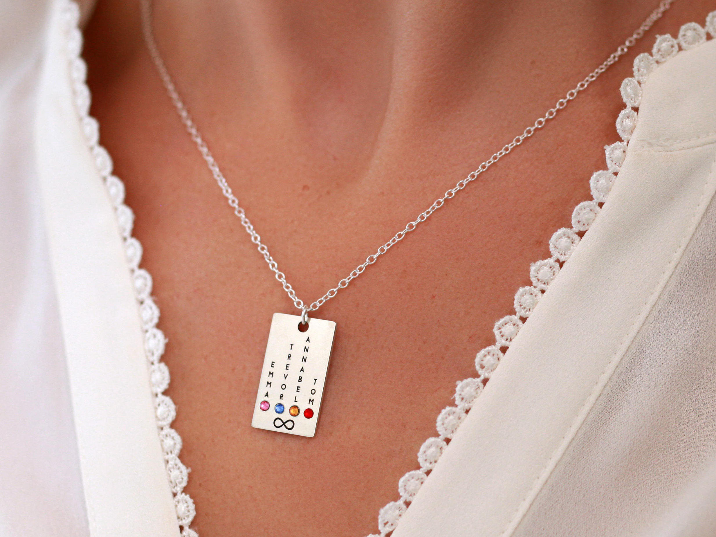 Friendship Necklace | Squad Goals | Ill Love you Forever | Custom Name Necklace | Girl Gang | Gift For Bestfriend | Partners in Crime |