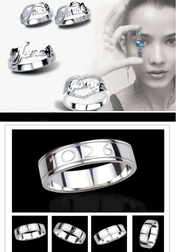 Made Personalised Rings - Combine any of your elements - The Handmade &trade;
