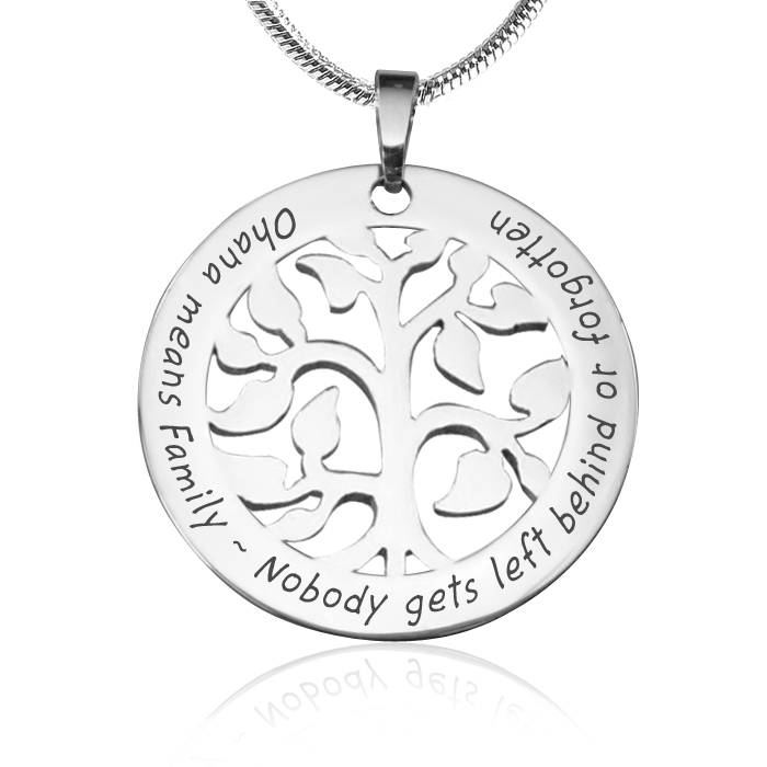 Personalised Ohana Tree - Silver *Limited Edition - The Handmade &trade;