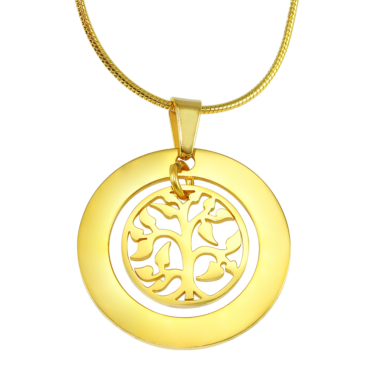 Family Tree Necklace - Gold - The Handmade &trade;