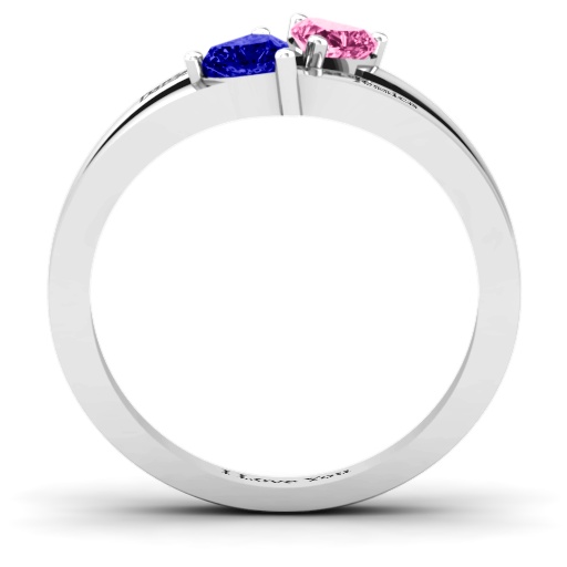 Twin Hearts Ring - The Handmade &trade;