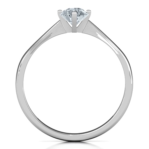 Classic Round Solitaire Ring - The Handmade &trade;
