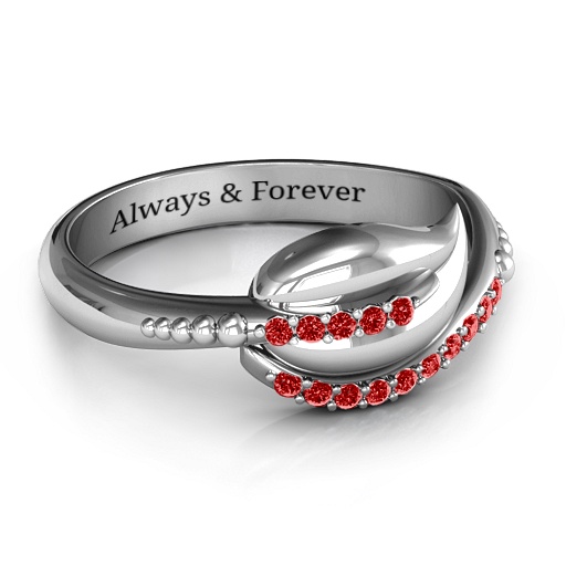 Enchanted Earth Ring with Accent Stones - The Handmade &trade;