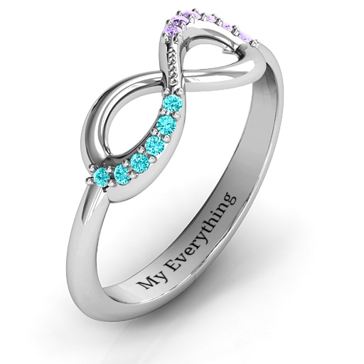 Infinity Accent Ring - The Handmade &trade;