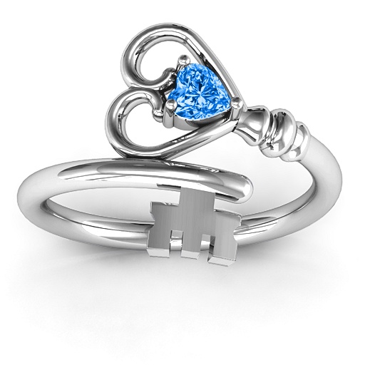 Key to Her Heart Ring - The Handmade &trade;