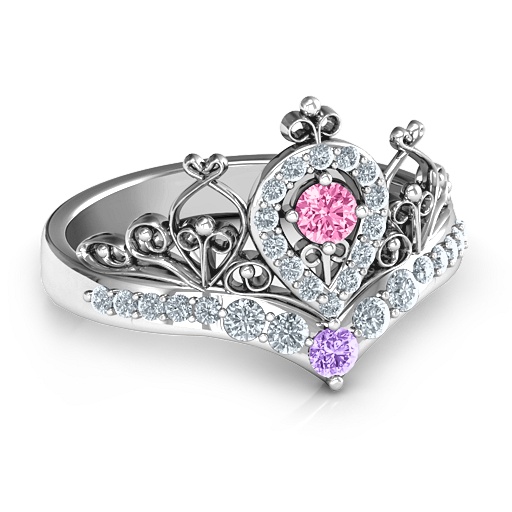Queen Of My Heart Tiara Ring - The Handmade &trade;