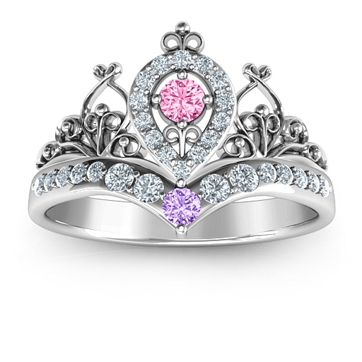 Queen Of My Heart Tiara Ring - The Handmade &trade;