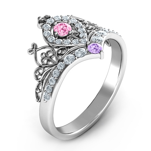 Queen Of My Heart Tiara Ring - The Handmade &trade;