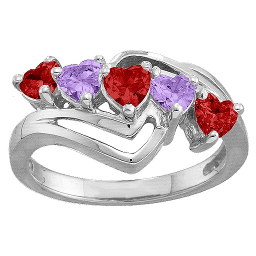 Starburst Heart Ring - The Handmade &trade;
