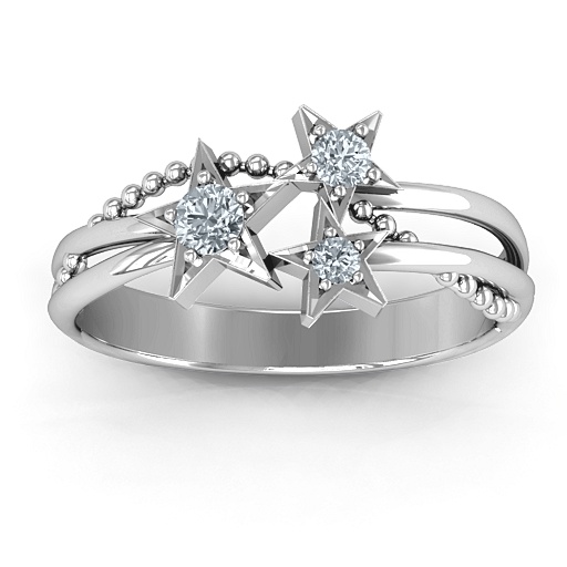 Twinkling Starlight Ring - The Handmade &trade;