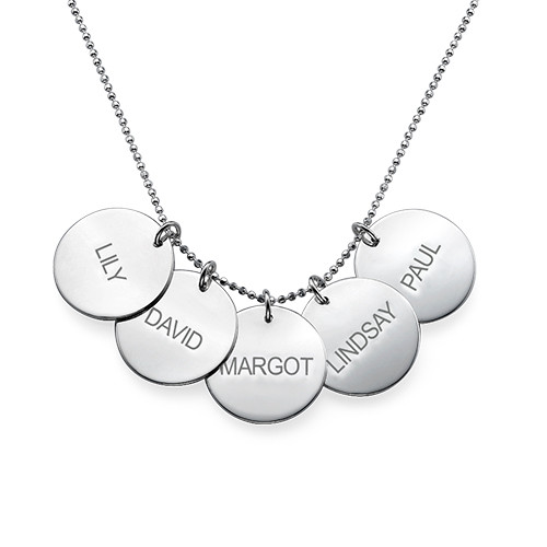 Multi Disc Necklace - The Handmade &trade;