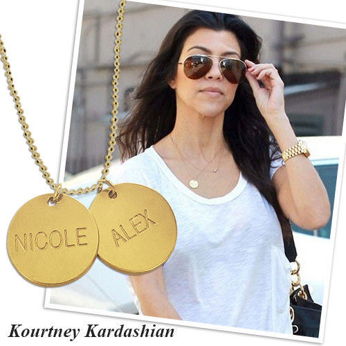 Disc Pendant Necklace - The Handmade &trade;