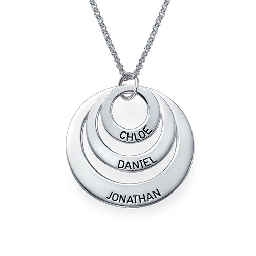 Jewellery for Mums - Three Disc Necklace - The Handmade &trade;